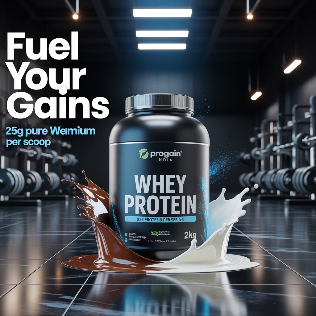 ProGain India Whey Protein — 25g Protein Per Scoop