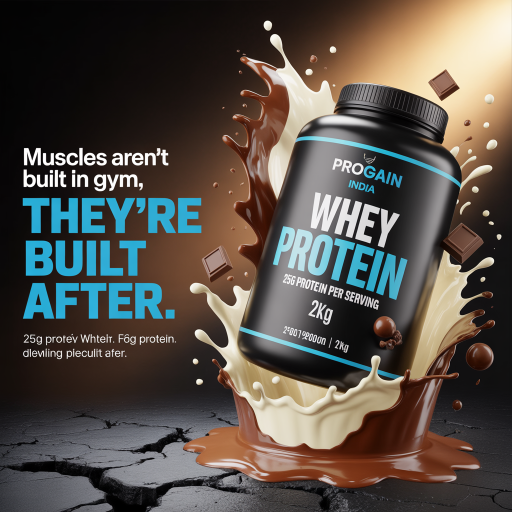 ProGain India Whey Protein — 25g Per Scoop
