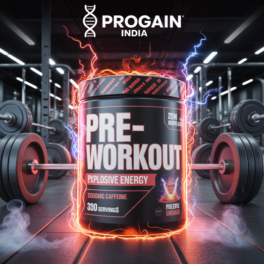 ProGain India Pre-Workout — Energy. Focus. Domination.