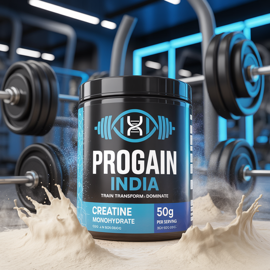 "ProGain India Creatine — 5g Pure Power Per Scoop"